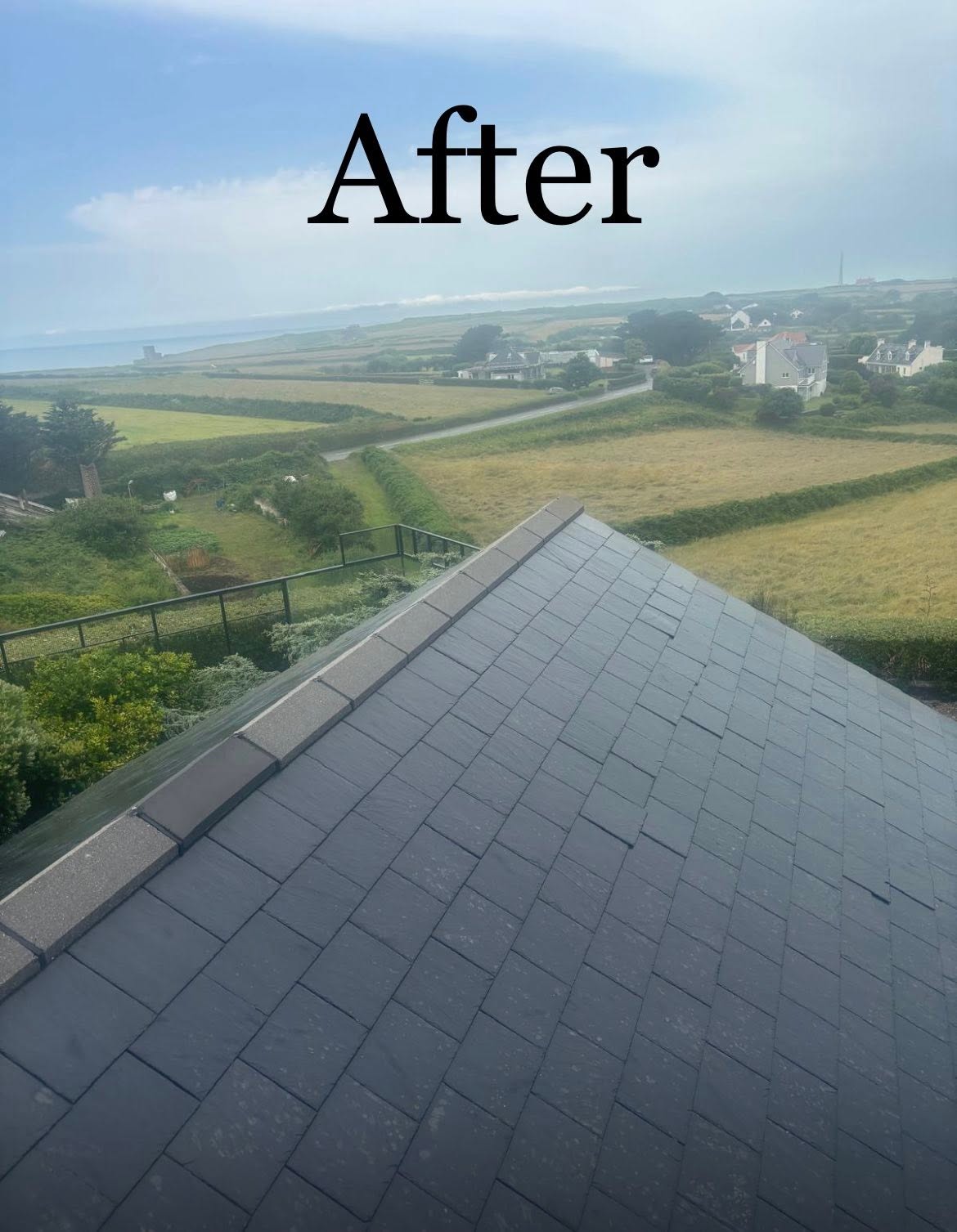 After: Driveway pressure wash, St Peter Port