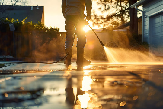 Pressure washing in Guernsey